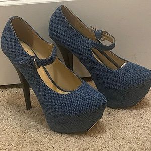 Brand New, Never Worn. Denim Blue